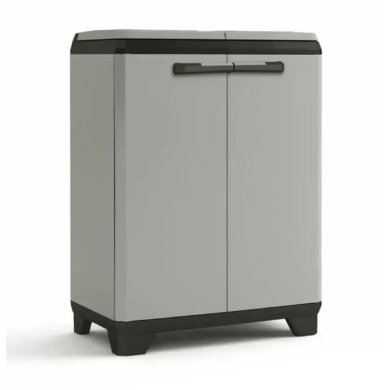 Бокс для сортировки мусора Keter/Kis CABINET PLANET 220 л Темно-серый 246640