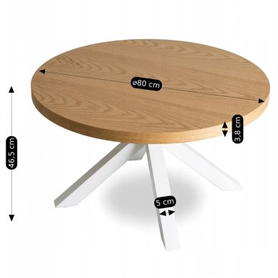 Журнальный стол Mebel Elit LINCOLN Дуб золотой ME.LINCOLN/D/B/L фото - 8