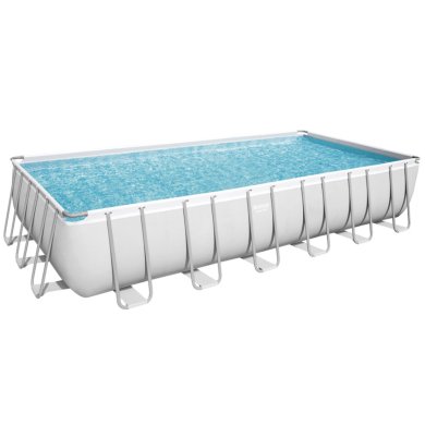 Каркасный бассейн Bestway 56474 POWER STEEL 732х366х132 см Серый BES56474 фото - 2