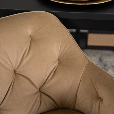 Барний стілець Mebel Elit SALEM 2 Welur Бежевий - 9 Барний стілець Mebel Elit SALEM 2 Welur Бежевий ME.SALEM2/BZ/ZL/V/H фото - 9