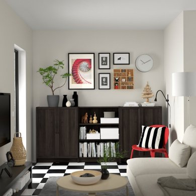 BILLY / OXBERG - 3 IKEA BILLY / OXBERG (ИКЕА БИЛЛИ/ОКСБЕРГ) 89578125 фото - 3