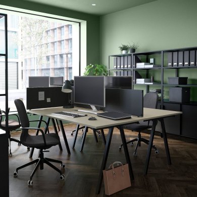 IKEA Письмовий стіл TROTTEN Бежевий (ИКЕА ТРОТТЕН) 09429568 фото - 2