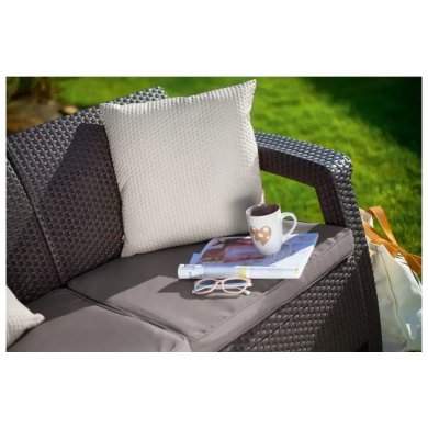 Комплект садовой мебели Keter CORFU FIESTA Коричневый 258945 фото - 5