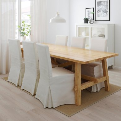 IKEA Обеденный стол MOCKELBY Дуб (ИКЕА МОКЕЛБИ) 00293772 фото - 3
