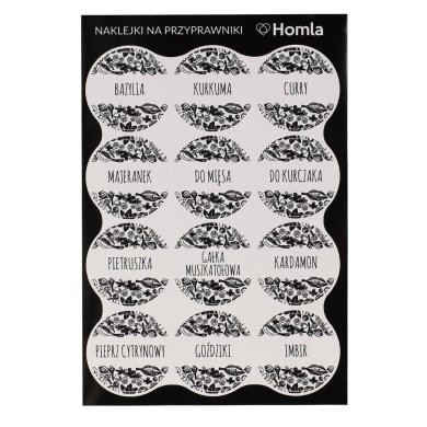 Наклейки для спецій Homla ОТТО | 36 шт. 211098 фото - 2