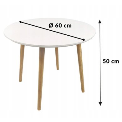 Журнальний стіл Kontrast SK111 Білий - 5 Журнальний стіл Kontrast SK111 Білий 5.90.26037 фото - 5