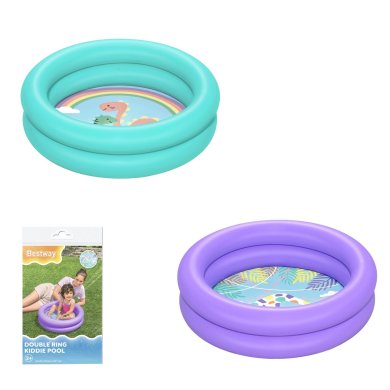 Надувной детский бассейн Bestway 51061 61x15 см Зеленый BES51061_zelenui фото - 8