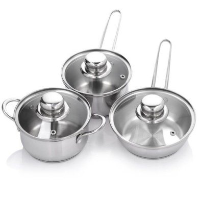 Сотейник Duka Silver 700 мл | Серебристый 2220285 фото - 3