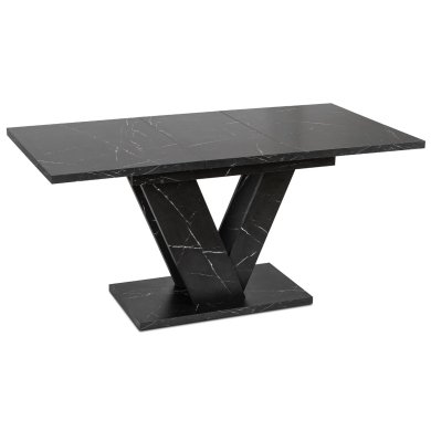 Розкладний обідній стіл Mebel Elit CLARK Marmur Чорний PM.DUBAJ/CZM/S фото - 2