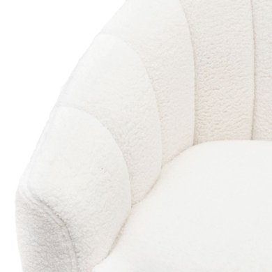 Крісло м'яке Homla REIKA Білий 211297 фото - 4