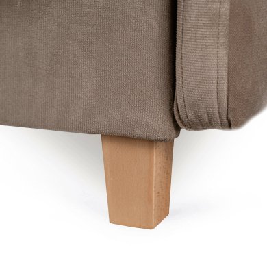 Розкладний диван Mebel Elit CUBA Welur Бежевий PPHUE.BALI/PAROS3/WER фото - 9