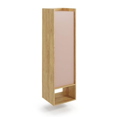 Пенал Halmar Mobius 1D | Гикори / Античный розовый V-PL-MOBIUS-REGAŁ_1D-ANT.RÓŻ