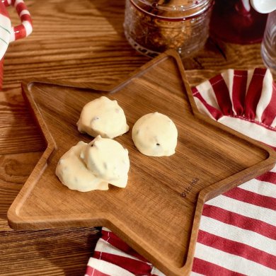 Сервірувальна дошка Homla XMAS MOOKA 25x24 см Дерево 230812 фото - 4