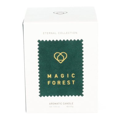 Ароматическая свеча Homla ETERNAL Magic Forest | Зеленый 164074 фото - 2