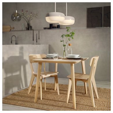 IKEA Обідній стіл LISABO Ясень (ИКЕА ЛИСАБО) 40563776 фото - 8