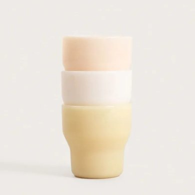 Стакан Homla PALLORA 150 мл Желтый 244238 фото - 3