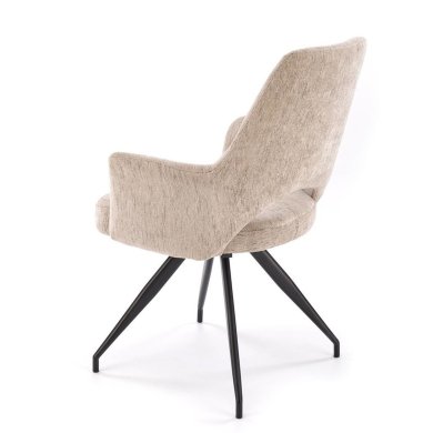 Обеденный стул поворотный Halmar K542 Бежевый - 2 Обеденный стул поворотный Halmar K542 Бежевый V-CH-K/542-KR-BEŻOWY фото - 2