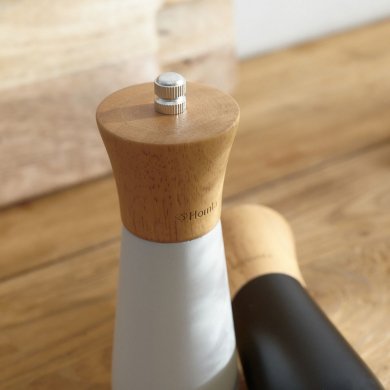 Набір млинків для спецій Homla RUBBY 16 см | Білий / Чорний / Дерево - 7 Набір млинків для спецій Homla RUBBY 16 см | Білий / Чорний / Дерево 164048 фото - 7