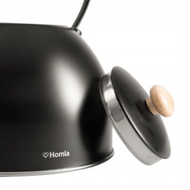 Чайник Homla VIRGEN ESSENTIALS 2,5 л Чорний 235607 фото - 3