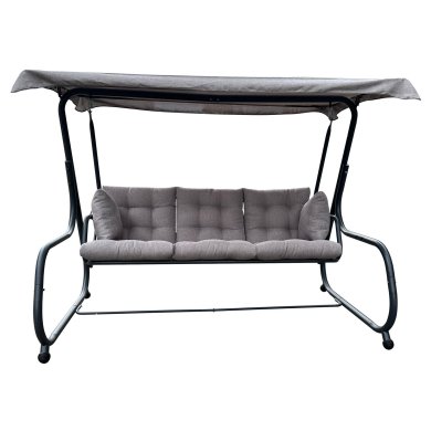 Садовые качели Garden Line 215x130x175 см Серый - 2 Садовые качели Garden Line 215x130x175 см Серый KRE3125 фото - 2