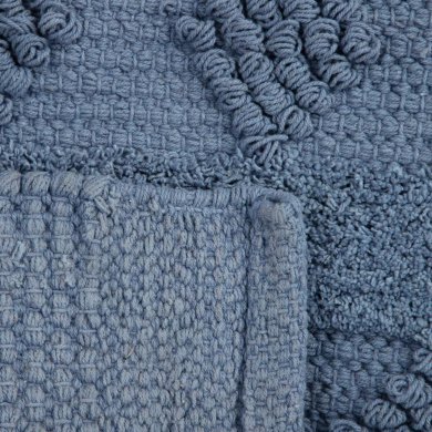 Коврик для ванной Homla GIZELA 50x80 см Голубой 213749 фото - 2