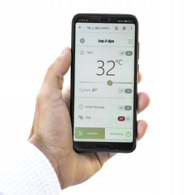 Джакузі Bestway LAY-Z-SPA HAWAII 180х180х71 см Синій BES60021 фото - 13