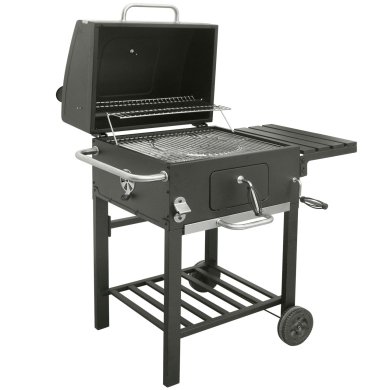 Вугільний гриль з чавунною решіткою Kontrast LANDMANN Чорний - 2 Вугільний гриль з чавунною решіткою Kontrast LANDMANN Чорний 633570 фото - 2