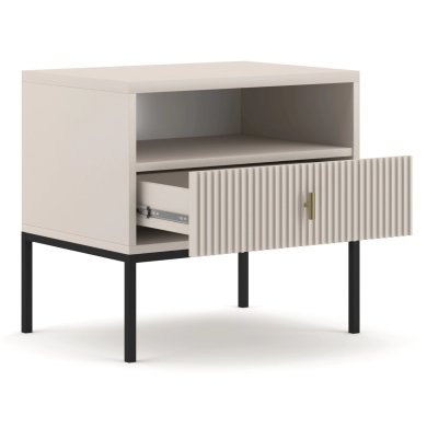 Тумба прикроватная Mebel Elit MARCOS Кашемир - 2 Тумба прикроватная Mebel Elit MARCOS Кашемир W.MAGGIORE/KASZ/SZAFKNOC фото - 2