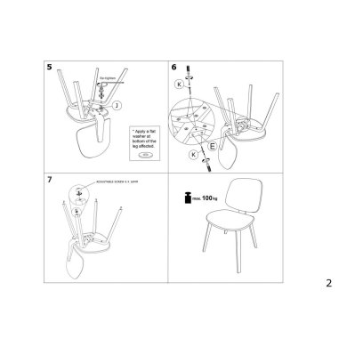 Обеденный стул Halmar K563 Пепельный - 17 Обеденный стул Halmar K563 Пепельный V-CH-K/563-KR фото - 17