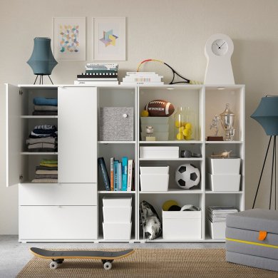 IKEA Стеллаж VIHALS Белый (ИКЕА ВИХАЛС) 79440614 фото - 6