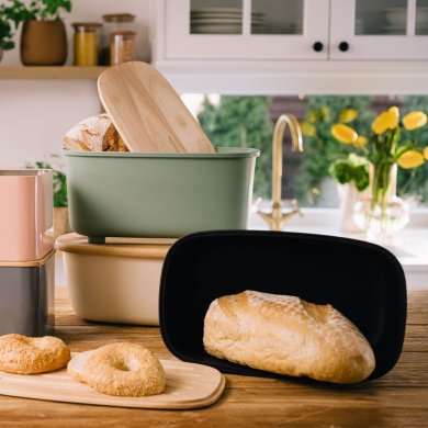 Хлебница Homla NORES 37x22x14 см Бежевый - 12 Хлебница Homla NORES 37x22x14 см Бежевый 202647 фото - 12