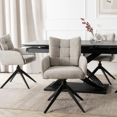 Обеденный стул поворотный Mebel Elit JULY Серый ME.JULY/P/T/K фото - 6