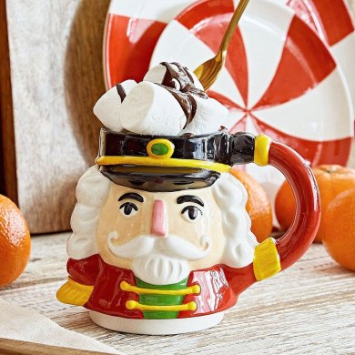 Кружка Homla NUTCRACKER SHAPE 400 мл Принт 218957 фото - 4