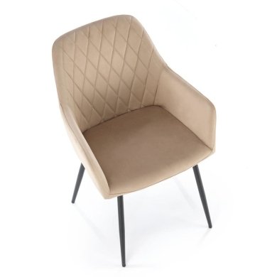 Обеденный стул Halmar K558 Бежевый V-CH-K/558-KR-BEŻOWY фото - 7