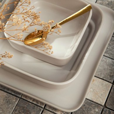 Глубокая тарелка Homla TOSAL 14 см Белый - 6 Глубокая тарелка Homla TOSAL 14 см Белый 232429 фото - 6