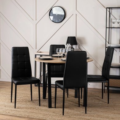 Обеденный стул Mebel Elit TEX Черный ME.TEX2/CZ/E/K фото - 11