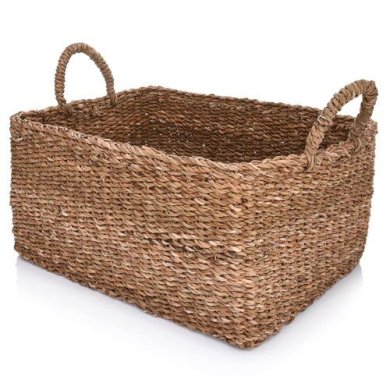 Корзина декоративная Duka Boho 35x43x20 см | Коричневый 2220011