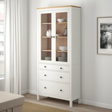 IKEA Вітрина HEMNES (ИКЕА ХЕМНЭС) 50413507 фото - 9