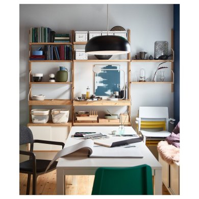 IKEA Раскладной обеденный стол VANGSTA Белый (ИКЕА ВАНГСТА) 00375126 фото - 5