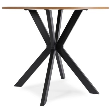 Обеденный стол Mebel Elit LAUREN 90 см Дуб золотой ME.LAUREN/D/CZ/S90 фото - 2