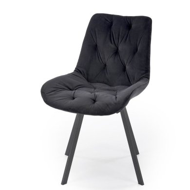 Обідній стілець поворотний Halmar K519 Чорний V-CH-K/519-KR-CZARNY фото - 6