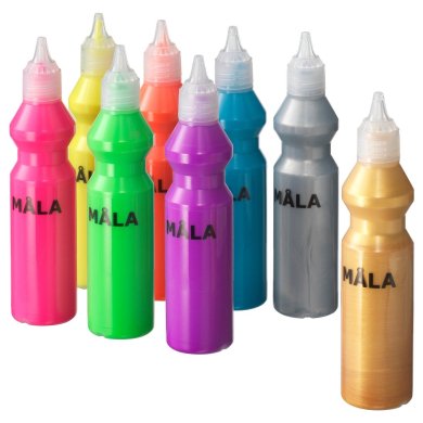 IKEA Краски люминесцентные MALA (ИКЕА Måla / мола) 70266299