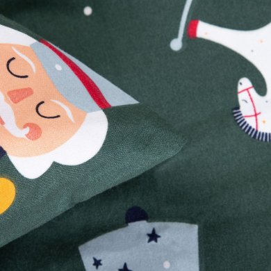 Комплект постельного белья Homla AITONA 160x200 см Зеленый 236354 фото - 3