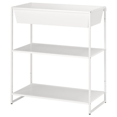 IKEA Стеллаж JOSTEIN Белый (ИКЕА ЖОСТЕЙН) 59437194