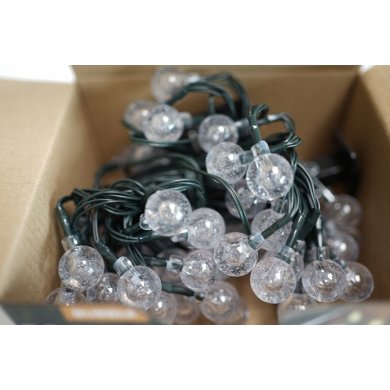 Декоративная гирлянда на солнечной батарее Garden Line 50 LED 7,35 м Теплый-белый SOL3767 фото - 2