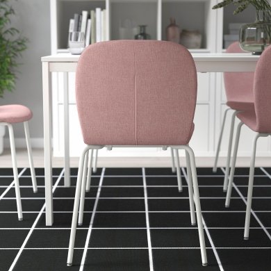 IKEA Обеденный стул KARLPETTER Розовый (ИКЕА КАРЛПЕТТЕР) 59481460 фото - 2