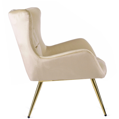 Крісло м'яке Mebel Elit VINCENT 2 Кремовий - 3 Крісло м'яке Mebel Elit VINCENT 2 Кремовий ME.VINCENT/KR/V/FW фото - 3