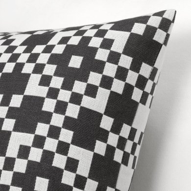 IKEA Декоративна наволочка GINSTSACKMAL 50х50 см Принт (ИКЕА ГИНССТАКМАЛЬ) 10590776 фото - 6