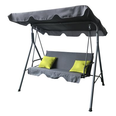 Садовые качели Garden Line 170x118x153 см Серый KRE9987 фото - 2