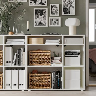 Стеллаж VIHALS Белый - 2 IKEA Стеллаж VIHALS Белый (ИКЕА ВИХАЛС) 19440565 фото - 2